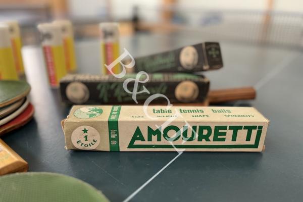 Balles tennis de table Guy Amouretti 1 étoile 1965